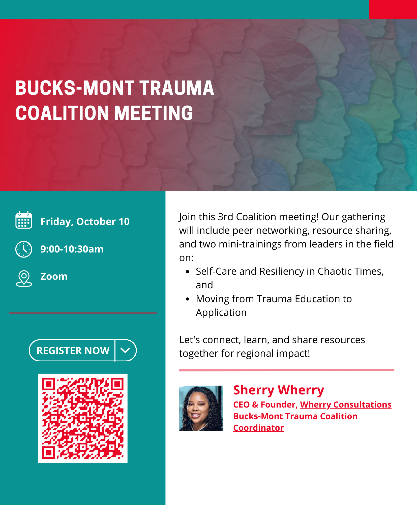 October 10 Bucks-Mont Trauma Coalition