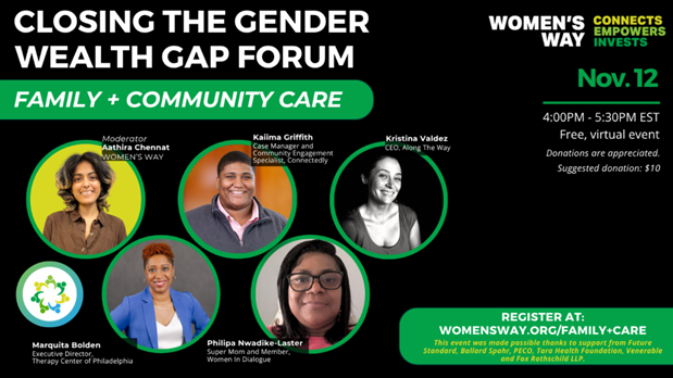 Closing the Gender Wealth Gap Forum Nov 2025 Closing the Gender Wealth Gap Forum Nov 2025