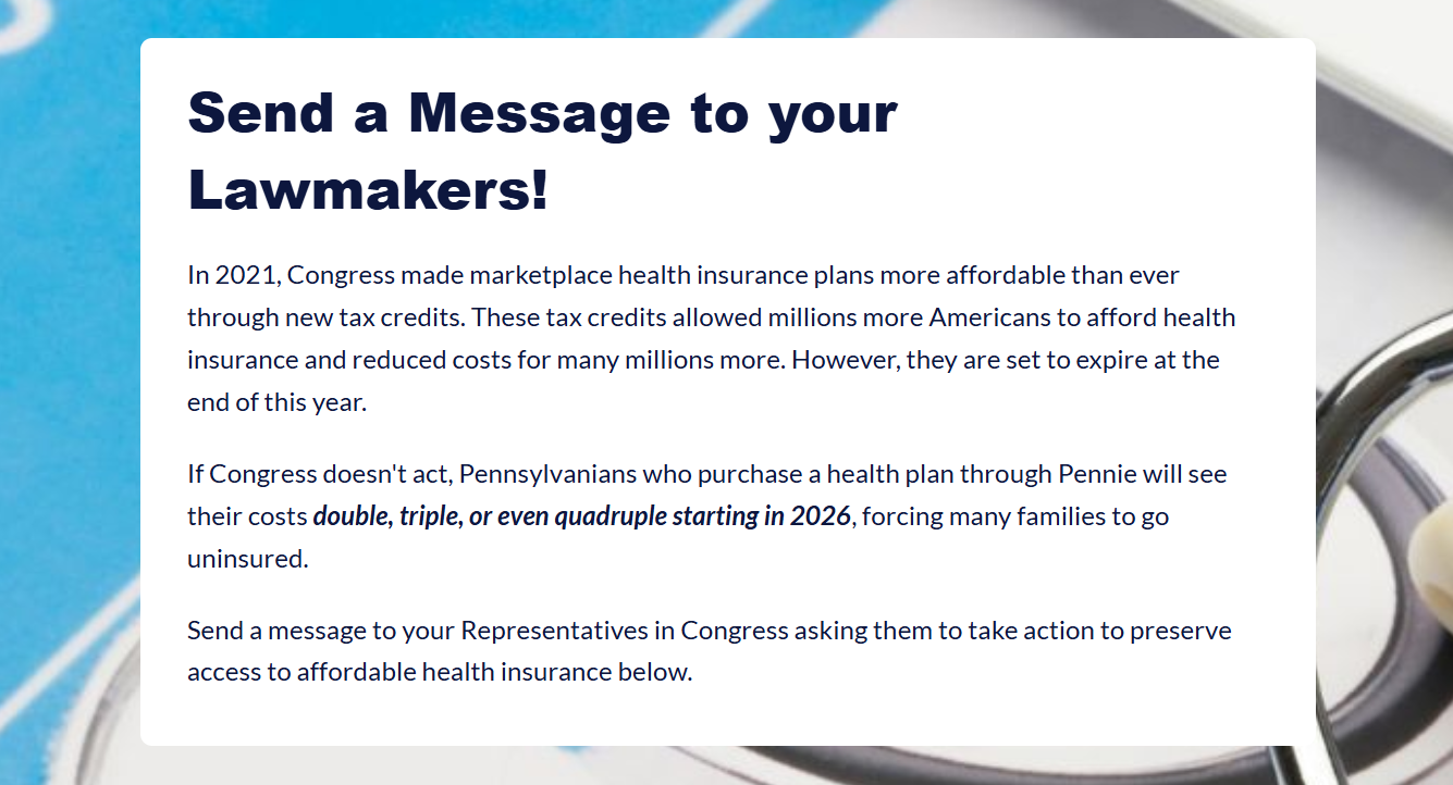 PHAN Call to Action | Affordable Health Insurance