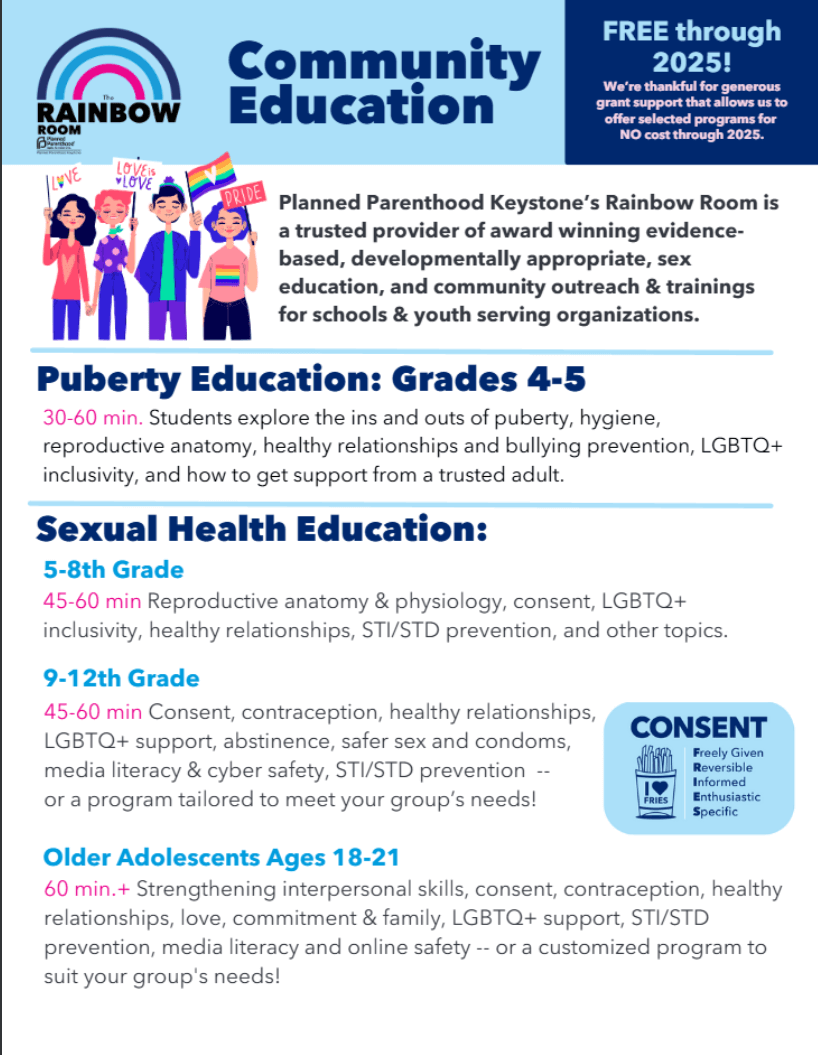 Rainbow Room Education & Training