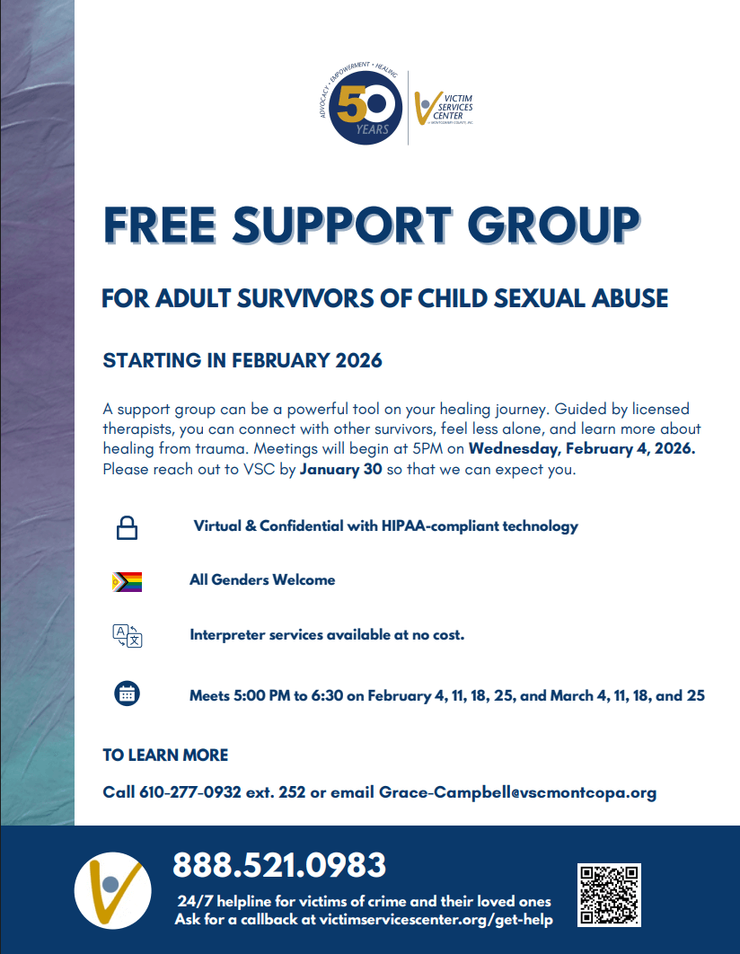 Support Group Adult Survivor CSA