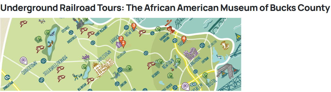 Underground Railroad Tours Bucks County