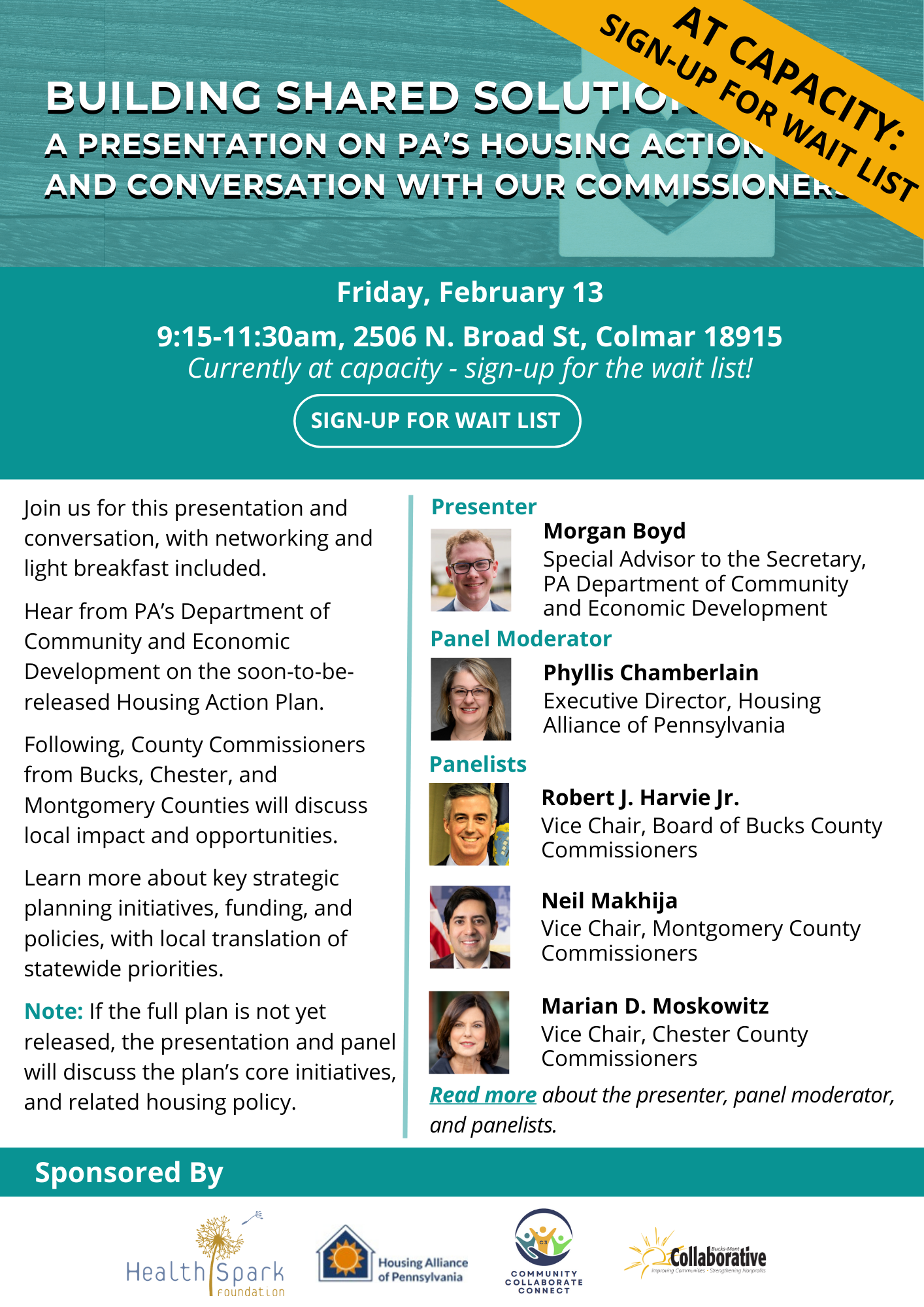 FEBRUARY 13 Building Shared Solutions_Wait List