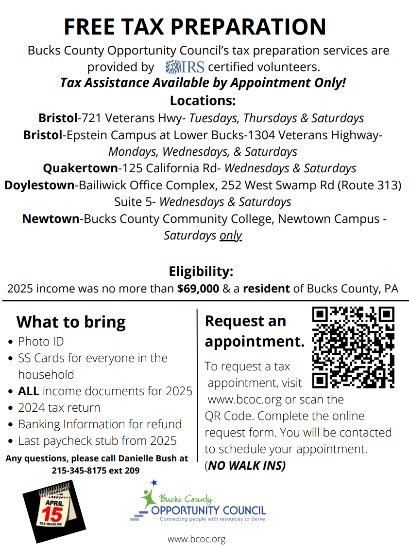 VITA Tax Flyer