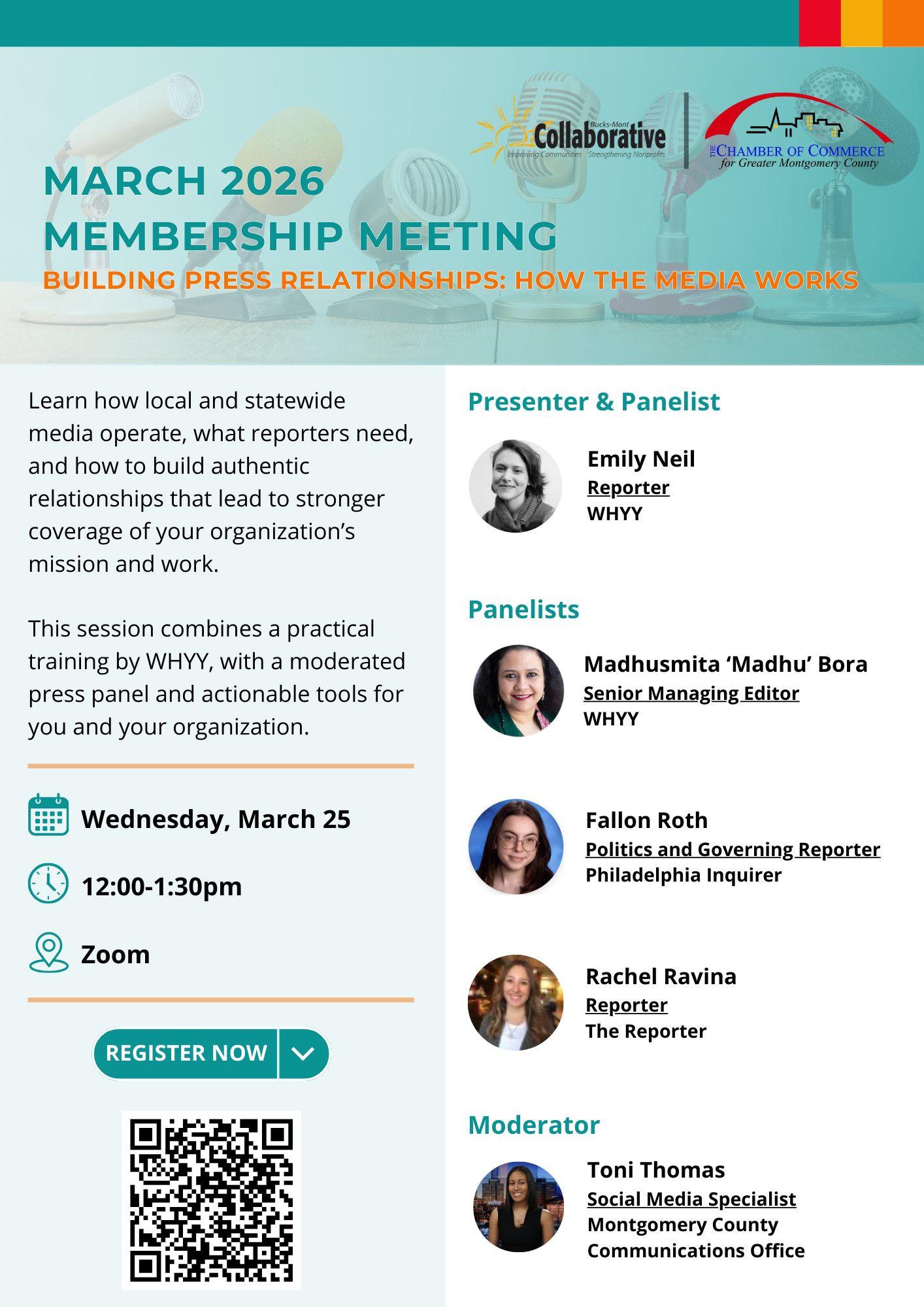 March 25 Membership Meeting_Building Press Relationships